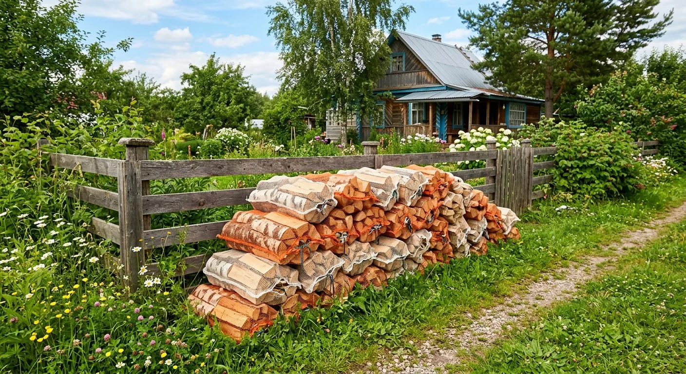 Дрова для дачи в Лобанове